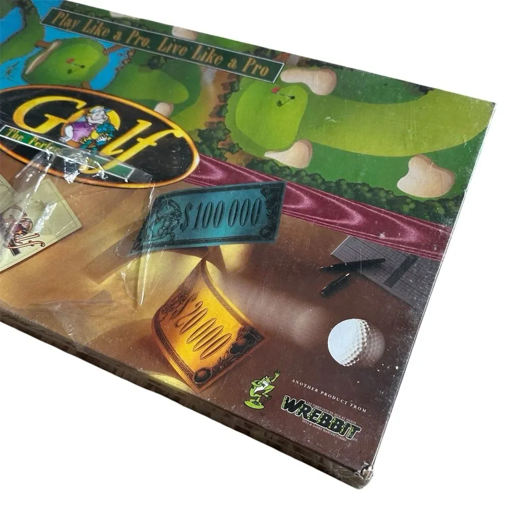 Golf the Perfect Board Game Complete 18 Holes Play Like A Pro Sealed Vintage